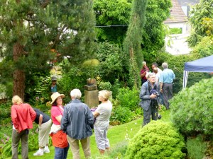 Members of the Society Enjoying the Garden